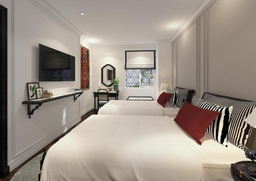 Hanoi Graceful Hotel And Travel Екстер'єр фото