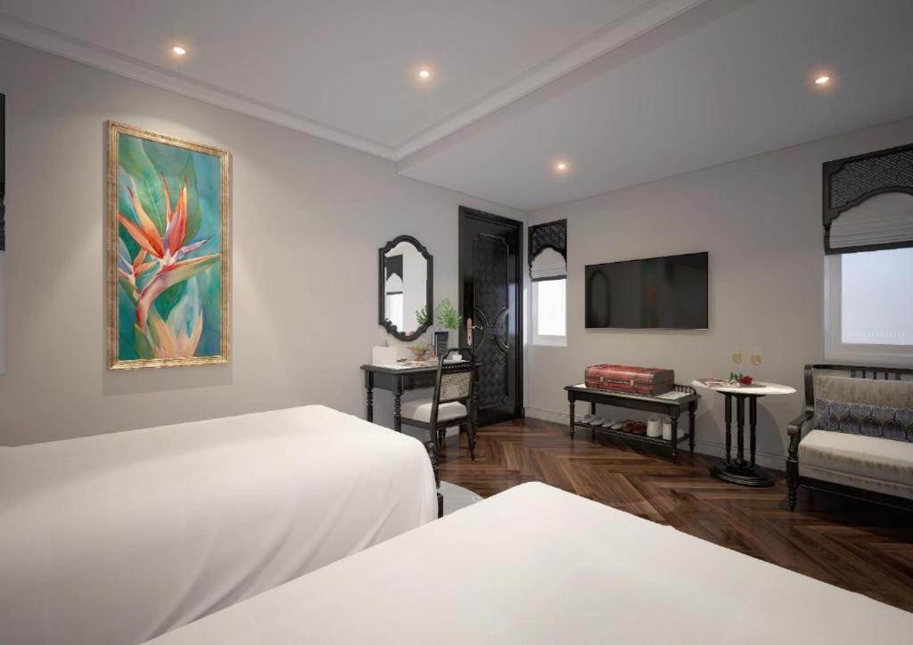 Hanoi Graceful Hotel And Travel Екстер'єр фото
