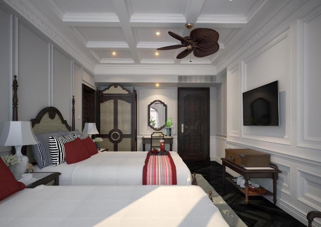 Hanoi Graceful Hotel And Travel Екстер'єр фото