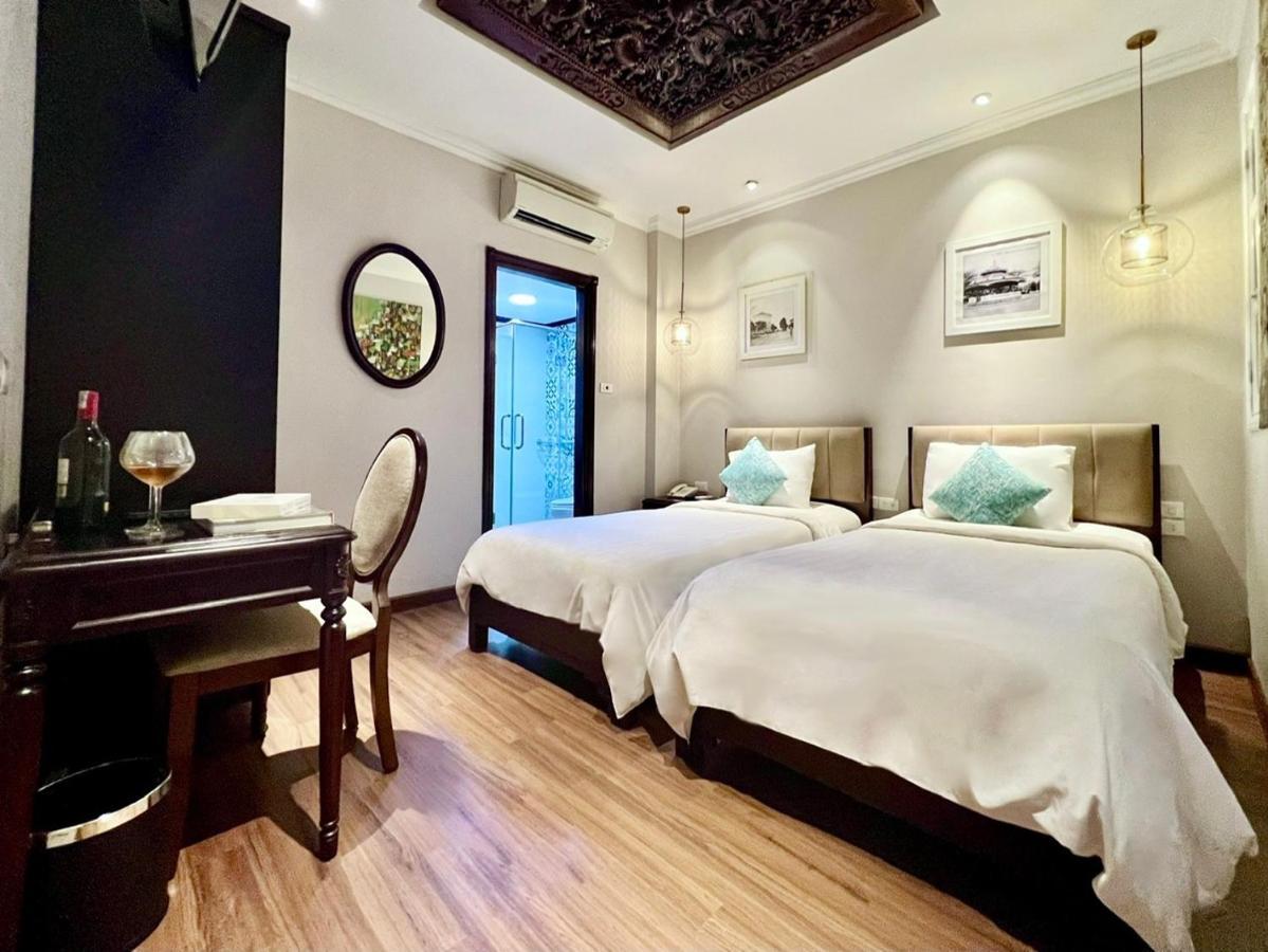 Hanoi Graceful Hotel And Travel Екстер'єр фото