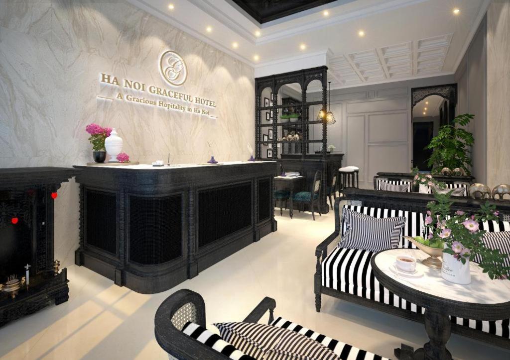 Hanoi Graceful Hotel And Travel Екстер'єр фото