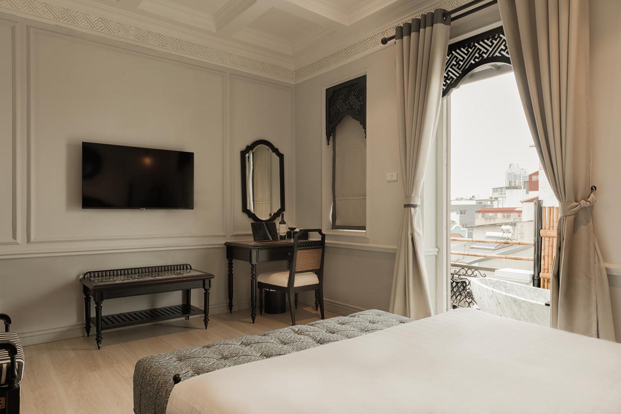 Hanoi Graceful Hotel And Travel Екстер'єр фото